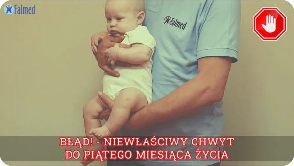 Zle noszony maluch