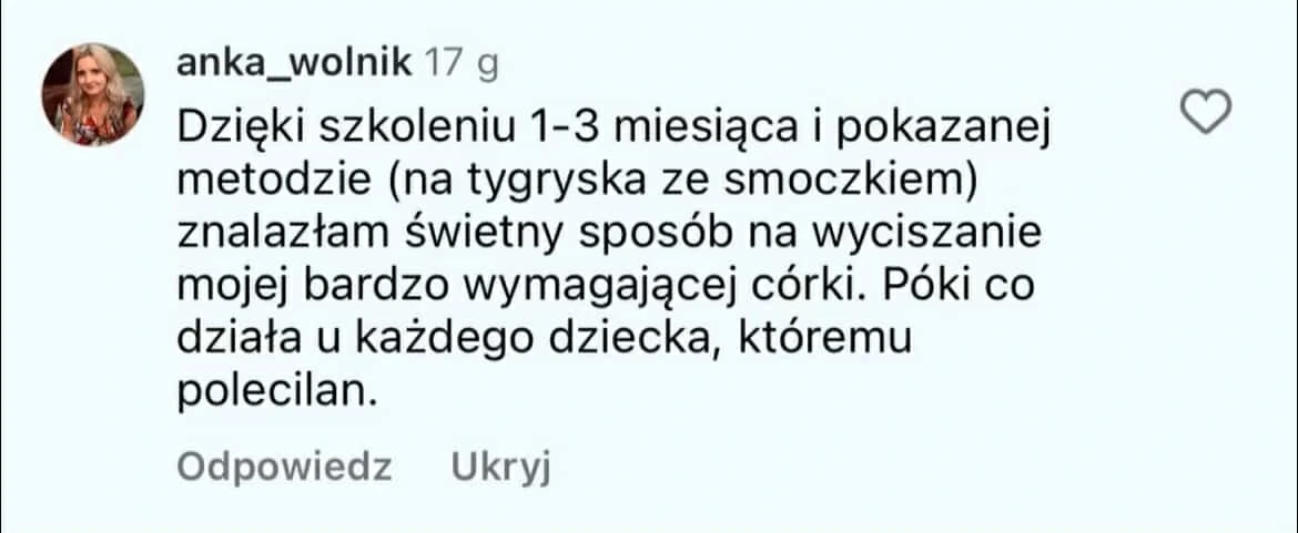 I kwartał - uspokojenie i tygrysek